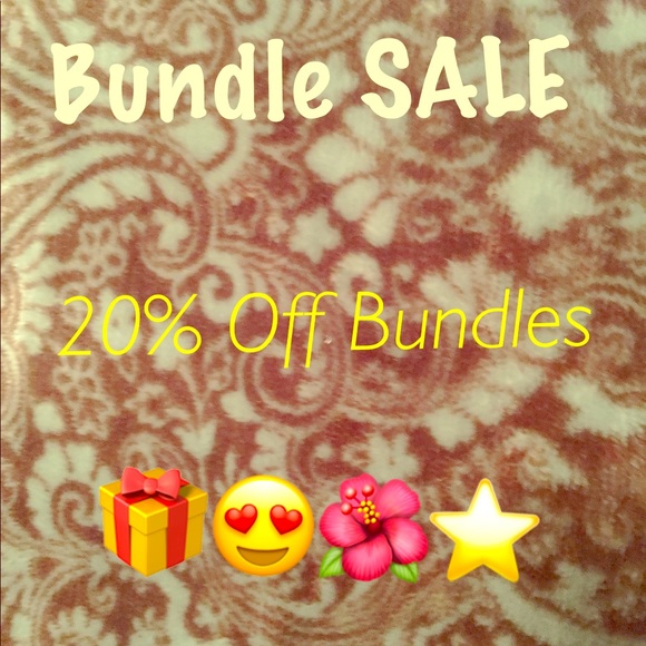 ⭐️Flash Bundle Sale⭐️ 20% off!!!!!